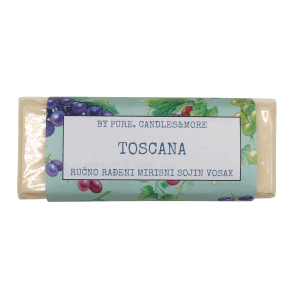 Mirisni sojin vosak u pločici Toscana