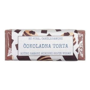 Mirisni sojin vosak u pločici čokoladna torta