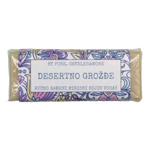 Mirisni sojin vosak u pločici desertno grožđe