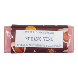 Mirisni sojin vosak u pločici kuhano vino