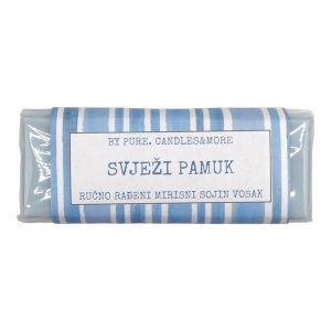 Mirisni sojin vosak u pločici svježi pamuk
