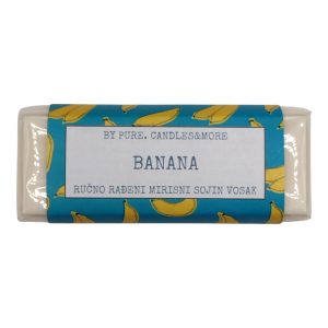 Mirisni sojin vosak u pločici banana
