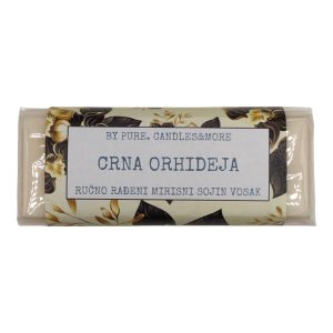 Mirisni sojin vosak u pločici crna orhideja
