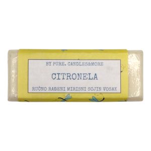 Mirisni sojin vosak u pločici citronela