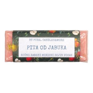 Mirisni sojin vosak u pločici pita od jabuka