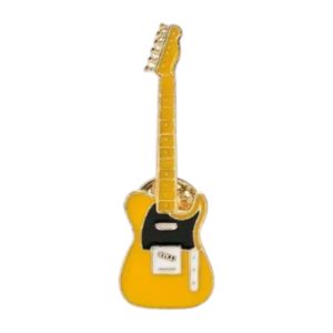 Bedž Gitara žuta